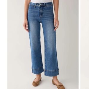 Risen Waverly Wide Hem Ankle Jeans